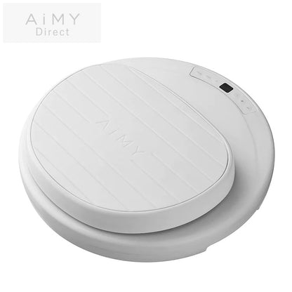 AiMY エイミー 座るだけの簡単エクササイズマシーン フープツイスター 座面が自動的に回転 ウエスト ツイスト運動 体幹トレーニング エクササイズ AIM-FN077