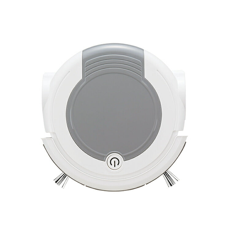 ecomo ロボットクリーナー ツカモトエイム ロボット掃除機 お掃除ロボット 全自動掃除機 ポンテライン エコモ ピュアホワイト AIM-RC21 ダブル回転ブラシ 軽量 コンパクト