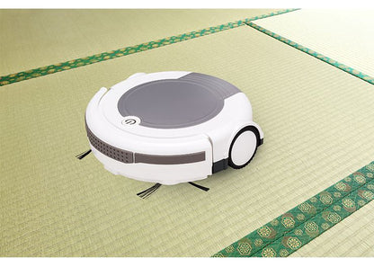ecomo ロボットクリーナー ツカモトエイム ロボット掃除機 お掃除ロボット 全自動掃除機 ポンテライン エコモ ピュアホワイト AIM-RC21 ダブル回転ブラシ 軽量 コンパクト
