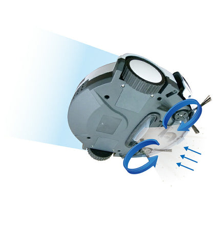 ecomo ロボットクリーナー ツカモトエイム ロボット掃除機 お掃除ロボット 全自動掃除機 ポンテライン エコモ ピュアホワイト AIM-RC21 ダブル回転ブラシ 軽量 コンパクト