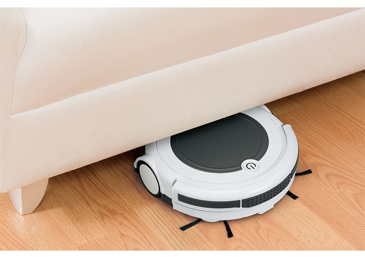 ecomo ロボットクリーナー ツカモトエイム ロボット掃除機 お掃除ロボット 全自動掃除機 ポンテライン エコモ ピュアホワイト AIM-RC21 ダブル回転ブラシ 軽量 コンパクト