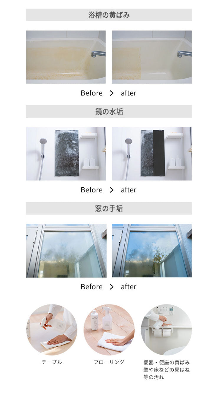 AiMY HOME CLEANER 3本セット ホームクリーナー 油汚れ クリーナー スプレータイプ リビング キッチン トイレ 浴槽 シミ取り 衣類 家庭用 マルチクリーナー リモネンの香り 洗浄 ニオイ 希釈 AIM-SC10