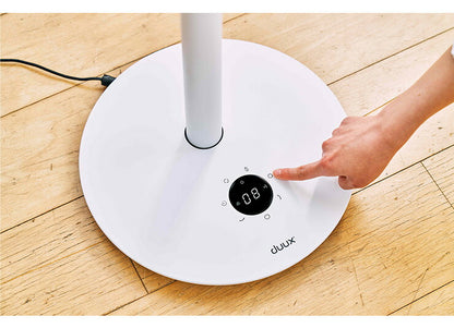 duux Whisper Flex Touch 27センチ リビング扇 DCモーター搭載 扇風機 タッチパネル リモコン付き 高さ調整可 サーキュレーター