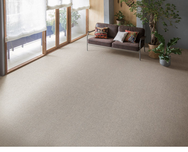 スミノエ 日本製 防炎 ピースカーペット 江戸間10帖 幅352×長さ440cm ウールリック 防ダニ 床暖房対応 ラグ 敷き詰めカーペット 絨毯 SUMINOE おしゃれ(代引不可)