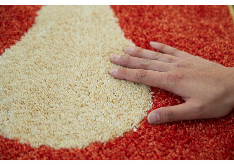 日本製 玄関 マット 45×75cm 長方形 メディカルストップ 耐熱 F☆☆☆☆ ウォッシャブル ドライクリーニング 四角 おしゃれ 北欧 かわいい デザインライフ FRUITS MINI MAT フルーツミニマット(代引不可)