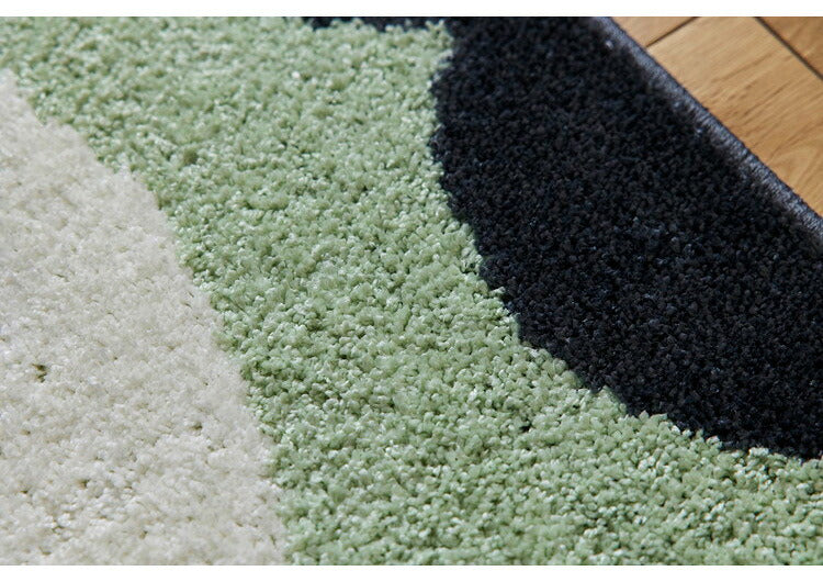 玄関 マット 45×75cm 日本製 長方形 ウォッシャブル ドライクリーニング メディカルストップ 耐熱 F☆☆☆☆ 北欧 かわいい 四角 おしゃれ デザインライフ DESIGN LIFE TOPIARYトピアリーマット(代引不可)