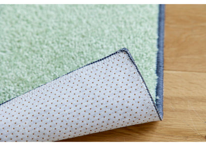 日本製 キッチンマット 45×180cm ウォッシャブル ドライクリーニング メディカルストップ 耐熱 F☆☆☆☆ おしゃれ 北欧 デザインライフ TEKUTEKU KIWI テクテクキーウィマット(代引不可)