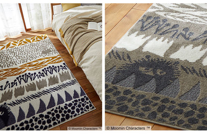 ラグ 日本製 130×185cm ムーミン MOOMIN BOTANISE rug ボタニスラグ スティンキー ラグマット 防ダニ 北欧 おしゃれ(代引不可)
