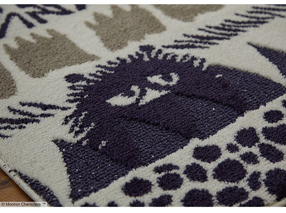 ラグ 日本製 130×185cm ムーミン MOOMIN BOTANISE rug ボタニスラグ スティンキー ラグマット 防ダニ 北欧 おしゃれ(代引不可)