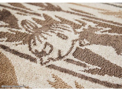 ラグ 日本製 130×185cm ムーミン MOOMIN LITTLE MY WILD FLOWER RUG リトルミイ ワイルドフラワーラグ ラグマット 防ダニ 北欧 おしゃれ(代引不可)