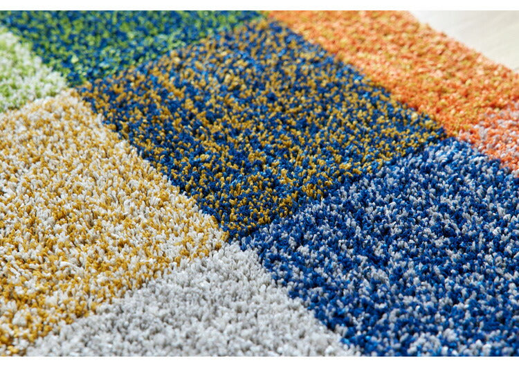 日本製 玄関 マット 100×75cm 長方形 防ダニ 滑り止め おしゃれ 北欧 かわいい シンプル 四角 家庭用 ラグ インテリア デザインライフ DESIGN LIFE スミノエ COLOR MIX MAT カラ-ミックスマット(代引不可)