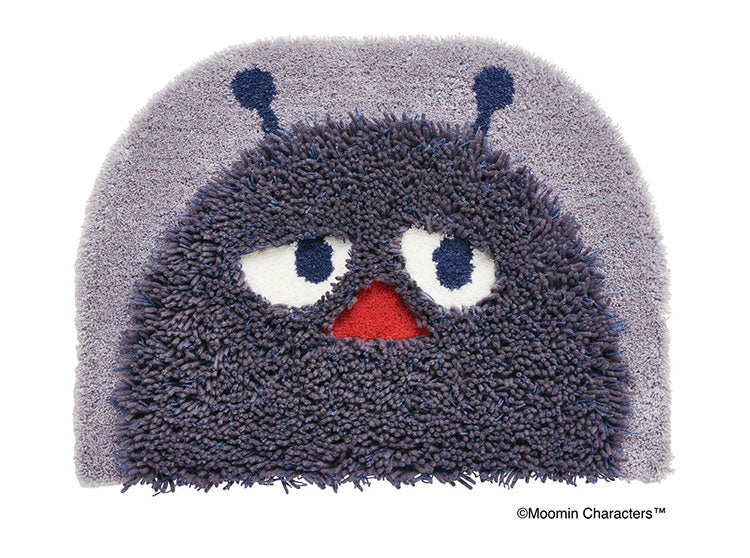 マット 日本製 45×60cm ムーミン MOOMIN MOJYA MOJYASTINKY MAT モジャモジャ スティンキーマット ラグマット 玄関マット 防ダニ 北欧 おしゃれ(代引不可)