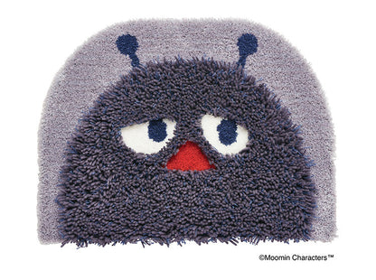 マット 日本製 45×60cm ムーミン MOOMIN MOJYA MOJYASTINKY MAT モジャモジャ スティンキーマット ラグマット 玄関マット 防ダニ 北欧 おしゃれ(代引不可)