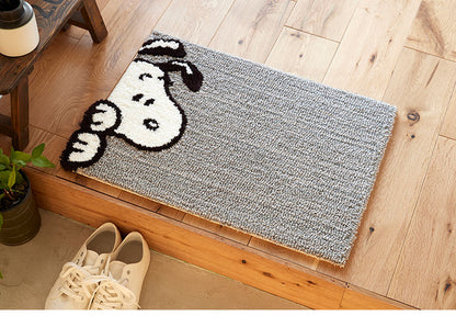 マット 日本製 45×65cm スヌーピー SNOOPY Chilali MAT チラリ マット 玄関マット ラグマット 防ダニ 北欧 おしゃれ(代引不可)