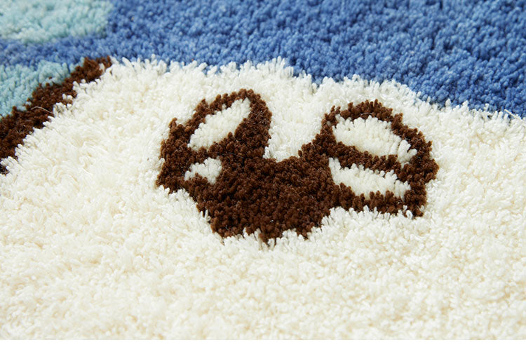 マット 日本製 45×70cm スヌーピー SNOOPY Andy and Olaf MAT アンディ&オラフ マット 玄関マット ラグマット 防ダニ 北欧 おしゃれ(代引不可)