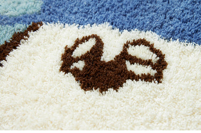 マット 日本製 45×70cm スヌーピー SNOOPY Andy and Olaf MAT アンディ&オラフ マット 玄関マット ラグマット 防ダニ 北欧 おしゃれ(代引不可)