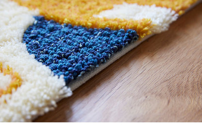 マット 日本製 48×70cm スヌーピー SNOOPY Balloon MAT バルーン マット 玄関マット ラグマット 防ダニ 北欧 おしゃれ(代引不可)