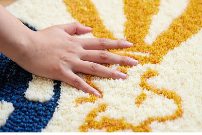 マット 日本製 48×70cm スヌーピー SNOOPY Balloon MAT バルーン マット 玄関マット ラグマット 防ダニ 北欧 おしゃれ(代引不可)