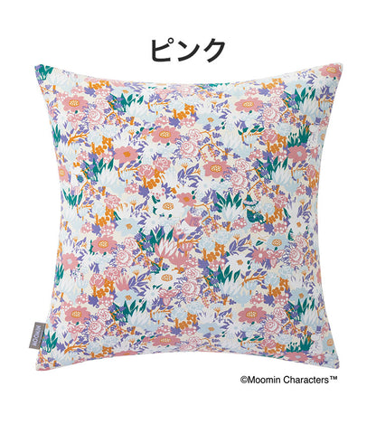 クッションカバー 日本製 45×45cm ムーミン MOOMIN KOBANA drape コバナドレープ 北欧 おしゃれ(代引不可)
