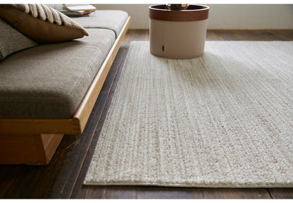 日本製 ラグ 190×190cm 滑り止め エクリュ むじのラグ 無地 タフトラグ アイボリー ベージュ グレー グレージュ 国産 スミノエ Suminoe 北欧 モダン シンプル おしゃれ(代引不可)