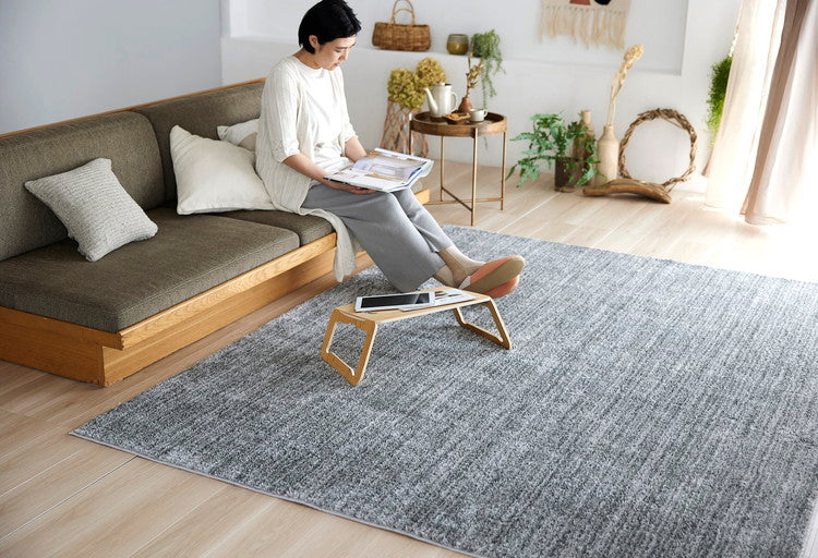 日本製 ラグ 190×240cm 滑り止め エクリュ むじのラグ 無地 タフトラグ アイボリー ベージュ グレー グレージュ 国産 スミノエ Suminoe 北欧 モダン シンプル おしゃれ(代引不可)