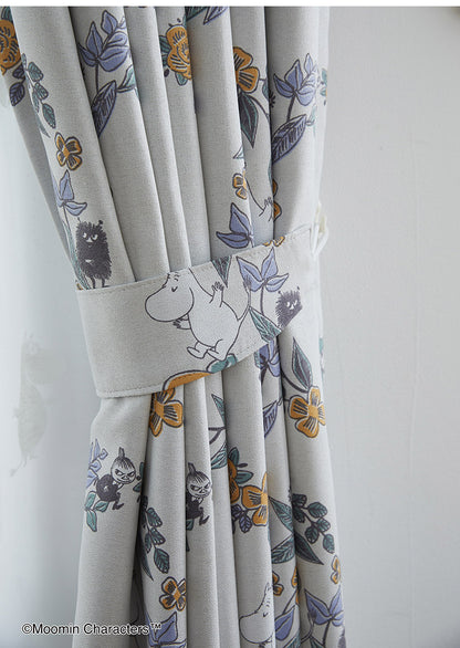 日本製 カーテン ムーミン MOOMIN 花柄 かわいい 可愛い ウォッシャブル 北欧 FRUITS GARDEN フルーツガーデン(代引不可)
