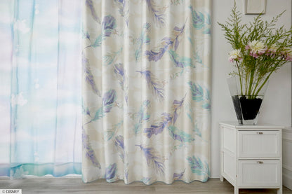 カーテン 日本製 ディズニー MICKEY Fran ミッキーフラン 2級遮光 1枚入 Disneyzone ウォッシャブル 洗える 形状記憶加工 北欧 おしゃれ(代引不可)