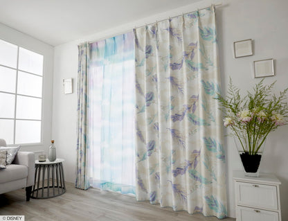 カーテン 日本製 ディズニー MICKEY Fran ミッキーフラン 2級遮光 1枚入 Disneyzone ウォッシャブル 洗える 形状記憶加工 北欧 おしゃれ(代引不可)