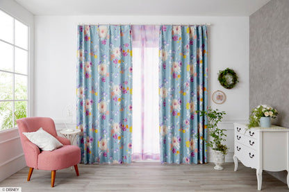 1級遮光カーテン 日本製 ディズニー ラプンツェル PRINCESS Tangled プリンセスタングルド 1枚入 Disneyzone ウォッシャブル 洗える 形状記憶加工 北欧 おしゃれ(代引不可)