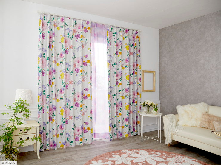 1級遮光カーテン 日本製 ディズニー ラプンツェル PRINCESS Tangled プリンセスタングルド 1枚入 Disneyzone ウォッシャブル 洗える 形状記憶加工 北欧 おしゃれ(代引不可)
