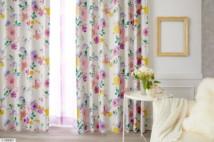 1級遮光カーテン 日本製 ディズニー ラプンツェル PRINCESS Tangled プリンセスタングルド 1枚入 Disneyzone ウォッシャブル 洗える 形状記憶加工 北欧 おしゃれ(代引不可)