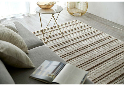 日本製 ラグ 130×190cm 防ダニ 滑り止め ミロワール フルール タフトラグ アイボリー グレー 国産 スミノエ Suminoe 北欧 モダン シンプル おしゃれ(代引不可)