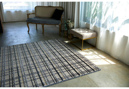 日本製 ラグ 190×190cm 防ダニ 滑り止め ミロワール フルール タフトラグ アイボリー グレー 国産 スミノエ Suminoe 北欧 モダン シンプル おしゃれ(代引不可)