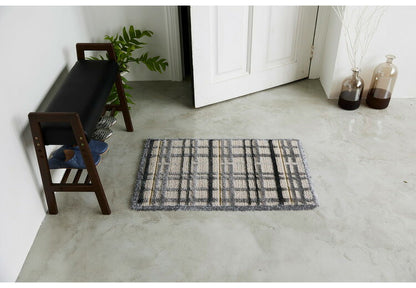 日本製 ラグ マット 50×80cm 防ダニ 滑り止め ミロワール フルール タフトラグ アイボリー グレー 国産 スミノエ Suminoe 北欧 モダン シンプル おしゃれ(代引不可)