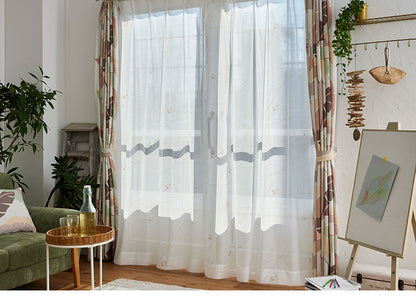 レースカーテン 日本製 スヌーピー SNOOPY G clef voile ジークレフボイル PEANUTS ピーナッツ 1枚入 ウォッシャブル 洗える 北欧 おしゃれ(代引不可)