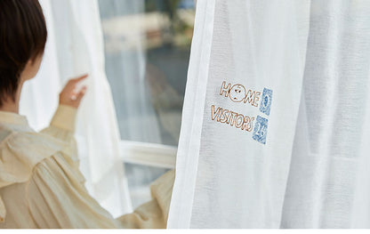 レースカーテン 日本製 スヌーピー SNOOPY Tools voile ツールズボイル PEANUTS ピーナッツ 1枚入 ウォッシャブル 洗える 北欧 おしゃれ(代引不可)