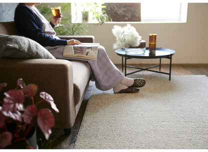 日本製 ラグ 130×190cm 滑り止め ルフレ むじのラグ 無地 タフトラグ 選べる7色 国産 スミノエ Suminoe 北欧 モダン シンプル おしゃれ(代引不可)