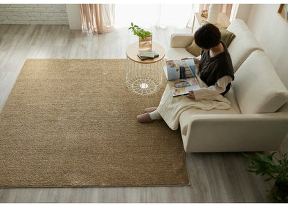 日本製 ラグ 190×190cm 滑り止め ルフレ むじのラグ 無地 タフトラグ 選べる7色 国産 スミノエ Suminoe 北欧 モダン シンプル おしゃれ(代引不可)