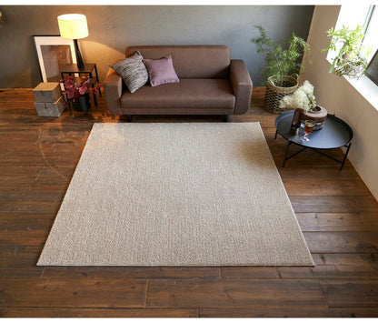 日本製 ラグ 190×190cm 滑り止め ルフレ むじのラグ 無地 タフトラグ 選べる7色 国産 スミノエ Suminoe 北欧 モダン シンプル おしゃれ(代引不可)