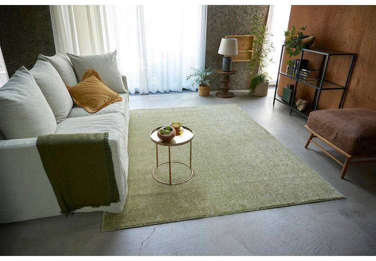 日本製 ラグ 190×240cm 滑り止め ルフレ むじのラグ 無地 タフトラグ 選べる7色 国産 スミノエ Suminoe 北欧 モダン シンプル おしゃれ(代引不可)