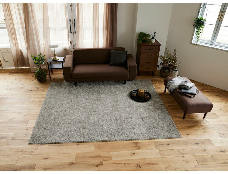 日本製 ラグ 190×240cm 滑り止め ルフレ むじのラグ 無地 タフトラグ 選べる7色 国産 スミノエ Suminoe 北欧 モダン シンプル おしゃれ(代引不可)