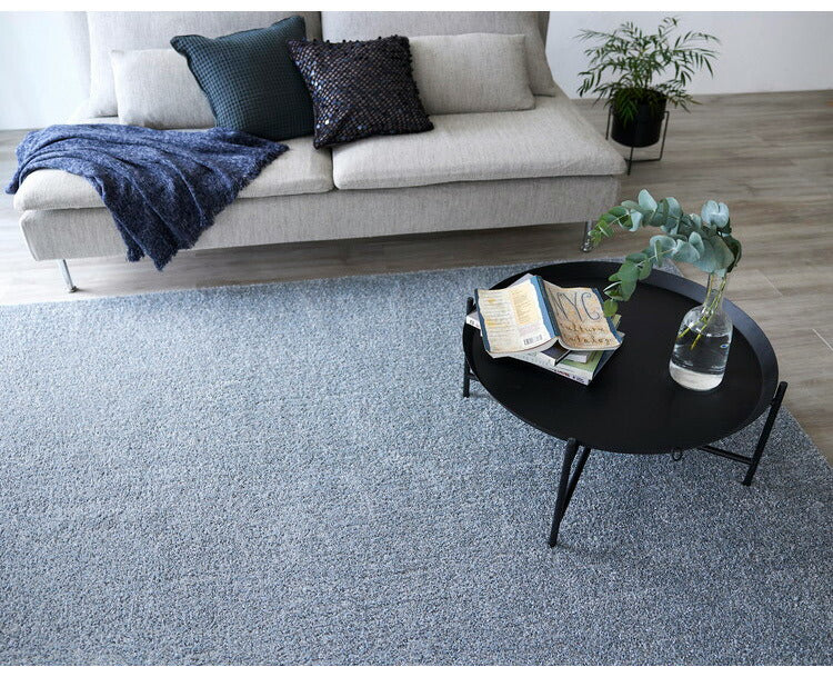 日本製 ラグ 190×240cm 滑り止め ルフレ むじのラグ 無地 タフトラグ 選べる7色 国産 スミノエ Suminoe 北欧 モダン シンプル おしゃれ(代引不可)