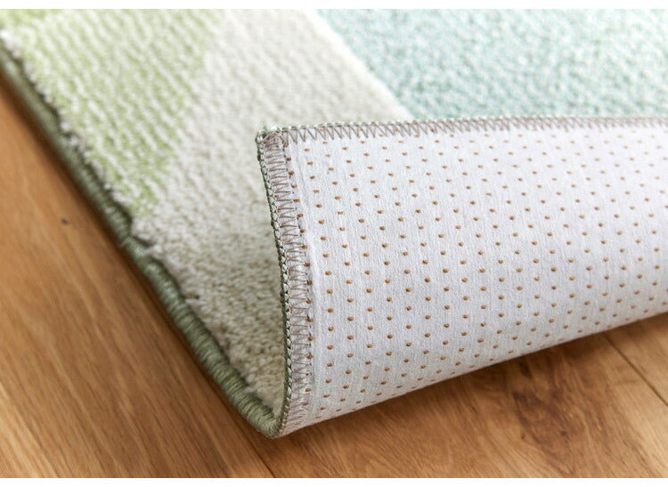 日本製 ラグ 190×240cm 防ダニ 滑り止め シーン 幾何学模様 リサイクルポリ素材使用 タフトラグ ベージュ ブルー グリーン パープル 国産 スミノエ Suminoe 北欧(代引不可)