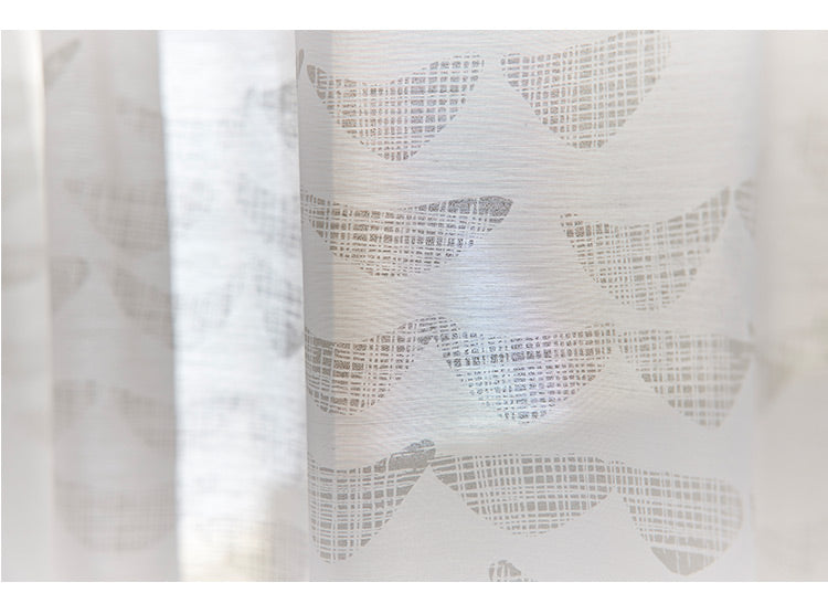 日本製 レースカーテン NAMINAMI VOILE ナミナミボイル DESIGN LIFE デザインライフ 1枚入 ウォッシャブル 洗える 北欧 おしゃれ(代引不可)