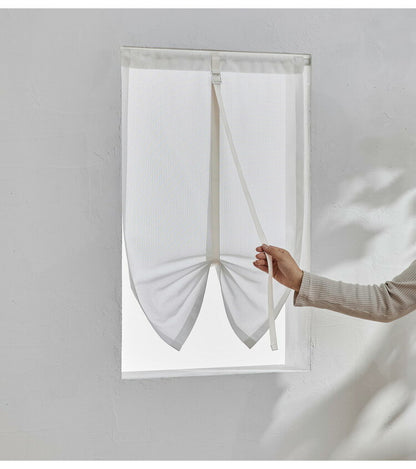 洗える 幅100cm レース カーテン 国産 北欧 かわいい おしゃれ リビング 新生活 一人暮らし 目隠し日本製 窓 インテリア シンプル ウォッシャブル ブロンシェ BLANCHE デザインライフ DESIGN LIFE(代引不可)