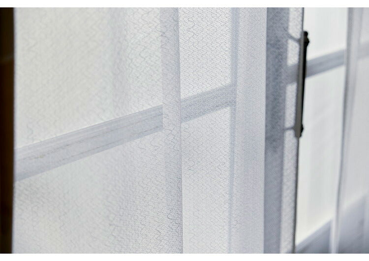 日本製 形状記憶加工 幅100cm カーテン 洗える レース 北欧 かわいい 新生活 一人暮らし 目隠し おしゃれ リビング インテリア リビング シンプル セドレ CEDRE ウォッシャブル デザインライフ(代引不可)