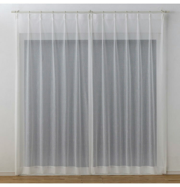 日本製 形状記憶加工 幅100cm カーテン 洗える レース 北欧 かわいい 新生活 一人暮らし 目隠し おしゃれ リビング インテリア リビング シンプル セドレ CEDRE ウォッシャブル デザインライフ(代引不可)