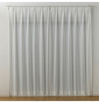 日本製 レース 洗える 形状記憶加工 カーテン 幅100cm 北欧 かわいい おしゃれ 新生活 リビング 一人暮らし インテリア ウォッシャブル ステッチライン STITCH LINE デザインライフ DESIGN LIFE(代引不可)