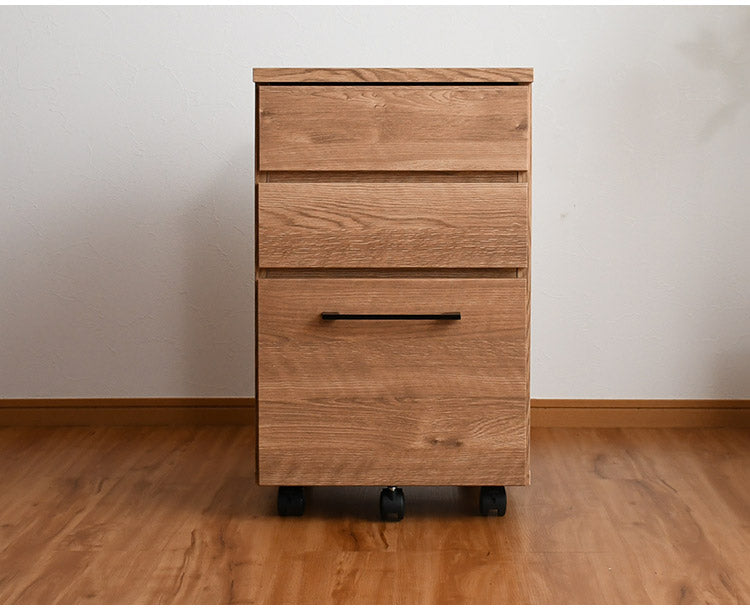 収納ワゴン 幅40cm キャスター付き 引き出し付き 収納 フルスライドレール付き完成品 すき間収納 ラック リビング収納 玄関収納 キッチン収納(代引不可)