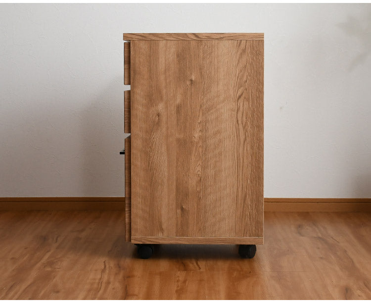 収納ワゴン 幅40cm キャスター付き 引き出し付き 収納 フルスライドレール付き完成品 すき間収納 ラック リビング収納 玄関収納 キッチン収納(代引不可)